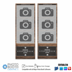 Rustic Chalkboard 2x6