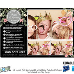 Elegant Floral Bridal Show 4x6