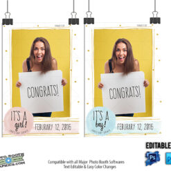 Baby Shower - Single - 4x6 Portrait