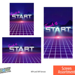 Totally 80s - Attract Screen