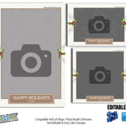 Watercolor Berry Christmas