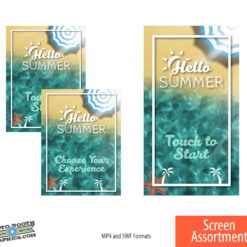 Hello Summer - Attract Screen