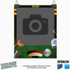 Golf photo booth template