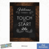Chalkboard Welcome - iPad Screen