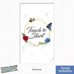 Elegant Wedding - Portrait/Mirror Screen