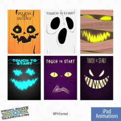 Faces of Halloween - iPad Screens