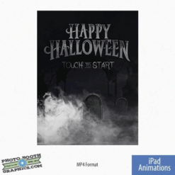 Halloween Cemetery - iPad Screen
