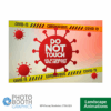 Do Not Touch - Coronavirus - Landscape Attract Screen