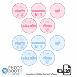 Baby Shower - Animated Buttons