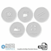 Pack 2 - white - Animated Buttons