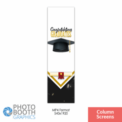Congratulations Graduates - Column Screen
