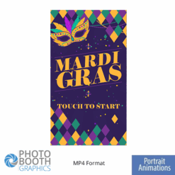 Mardi Gras - Portrait/Mirror Screen