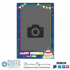 Birthday Cake 4x6 Portrait