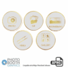 Pack 2 - Gold - Animated Buttons
