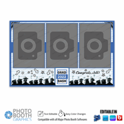 Grad Bash - 6x4 Portrait Postcard