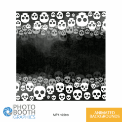Skulls - Square - Animated Background