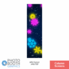 Neon Snowflakes - Column Screen