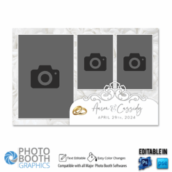Wedding Rings - 6x4 Portrait - 3 shot
