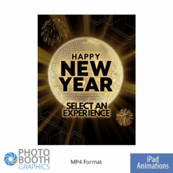 Disco New Year - iPad Screen
