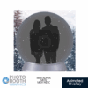 Winter Forest Snow Globe - Square - MOV & MP4 Alpha - Animated Overlay